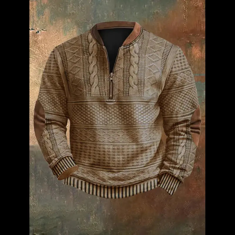 Pull en Maille Vintage