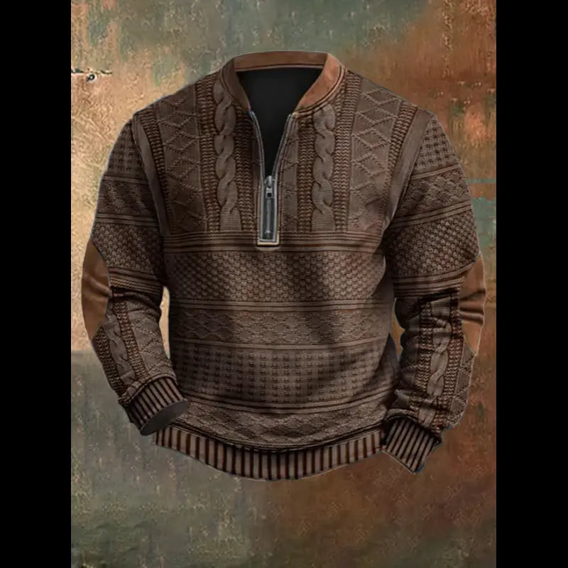 Pull en Maille Vintage