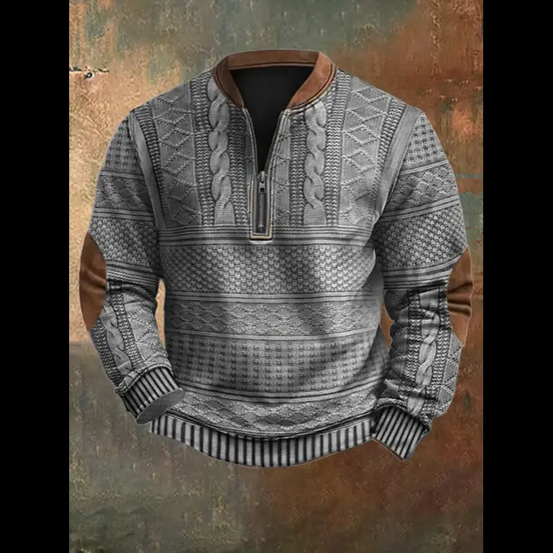 Pull en Maille Vintage